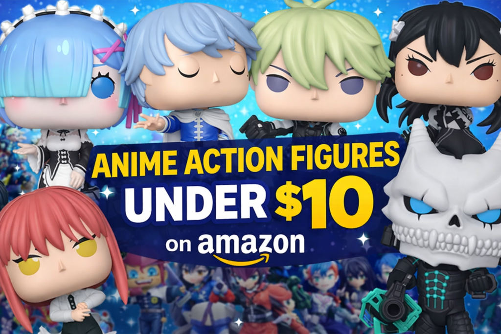 Anime Action Figures under 10$ on Amazon!